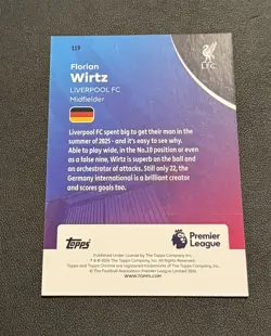 5X LIVERPOOL REFRACTOR & BASE BUNDLE 2025-26 TOPPS CHROME PREMIER LEAGUE MINT - Image 3