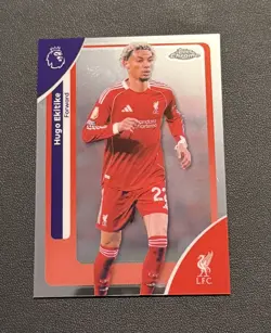 5X LIVERPOOL REFRACTOR & BASE BUNDLE 2025-26 TOPPS CHROME PREMIER LEAGUE MINT - Image 4