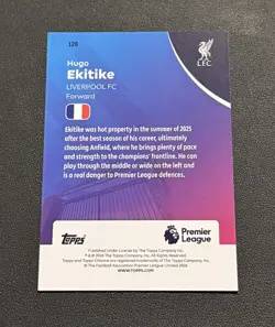 5X LIVERPOOL REFRACTOR & BASE BUNDLE 2025-26 TOPPS CHROME PREMIER LEAGUE MINT - Image 5