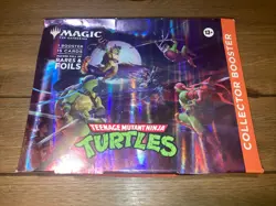 MTG Teenage Mutant Ninja Turtles Collector Booster 1 Booster 15 Cards NEW SEALED - Image 1