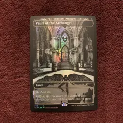 Vault of The Archangel Secret Lair Drop Foil 350 NM+ Unplayed MTG Magic Card - Image 1