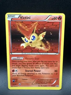 Pokemon Card Victini BW32 Black Star Promo Holo - Image 1