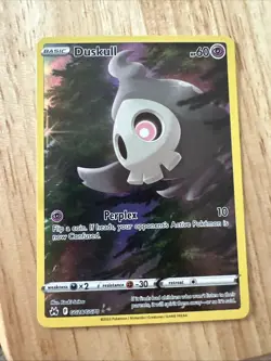 Duskull GG28/GG70 Crown Zenith Galarian Gallery Holo Pokemon TCG Card NM - Image 1
