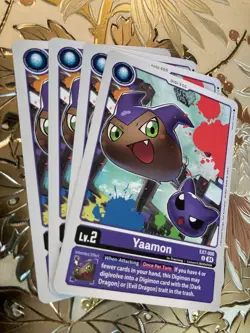 Digimon Card Game Playset Yaamon EX7-006 Digimon LIBERATOR - Image 1