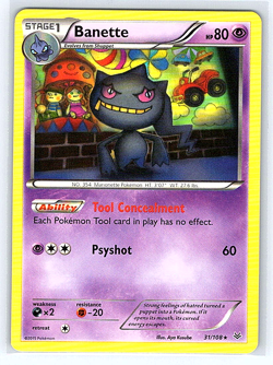 Banette 31/108 Roaring Skies NM or LP Pokemon Card - Image 1