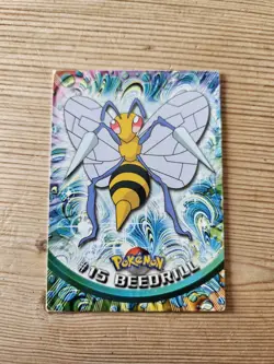 Beedrill #15 Topps Series 1 Blue Back Card Non Holo - Image 1