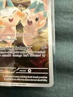 Pokemon Pachirisu TCG Holo Illustration Card 208/198 Scarlet & Violet Base Set - Image 4