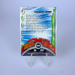 Topps 1999 Team Rocket Jesse Pokemon TV Card HV2 Blue Label (LP) - Image 2