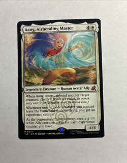 Aang, Airbending Master - Avatar: The Last Airbender MTG Plus Bonus Rare!!! - Image 1