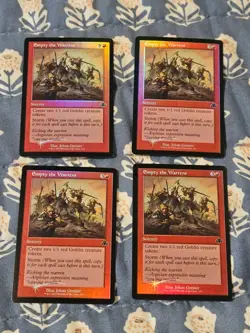 Empty the Warrens x4 Retro Frame MTG Dominaria Remastered MTG Magic - Image 1