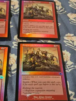 Empty the Warrens x4 Retro Frame MTG Dominaria Remastered MTG Magic - Image 3