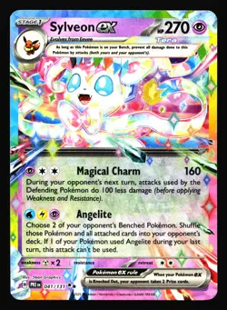 Pokemon Sylveon ex #041/131 SV: Prismatic Evolutions Holofoil - Image 1