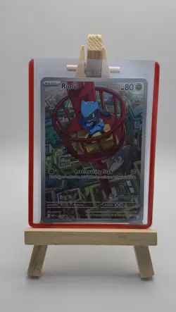 Riolu 010 Pokemon Center Exclusive Stamped - Mega Evolution Promo - Image 1