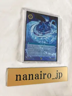 LORCANA Let It Go Grand 2/C1 Extended Art Tournament Top Prize Tokyo Promo Card - Image 2