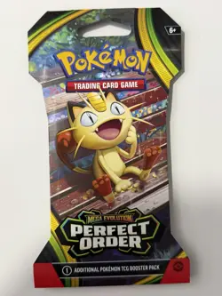 (VERY HEAVY)🔥 31.90g Pokemon Perfect Order Sleeved Booster Pack Factory Sealed✅ - Image 2