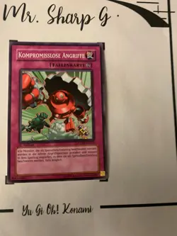 KOMPROMISSLOSE ANGRIFFE - 1. AUFLAGE PTDN-DE075 DEUTSCH Yu-Gi-Oh! CARD COMMON - Image 2