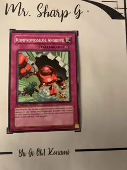 KOMPROMISSLOSE ANGRIFFE - 1. AUFLAGE PTDN-DE075 DEUTSCH Yu-Gi-Oh! CARD COMMON - Image 3