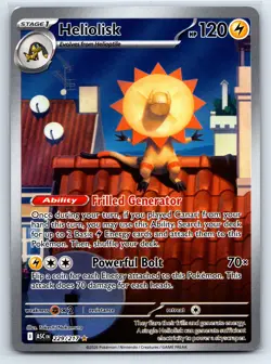 Pokemon Heliolisk - ME: Ascended Heroes (ASC) Holo 229/217 NM - Image 1