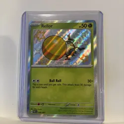 Rellor 108/091 Shiny Holo Rare Paldean Fates Pokemon TCG Mint Condition - Image 3
