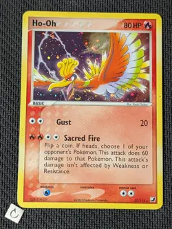 Ho-oh 27/115 - ex Unseen Forces Holo Rare Pokemon TCG MP - Image 1