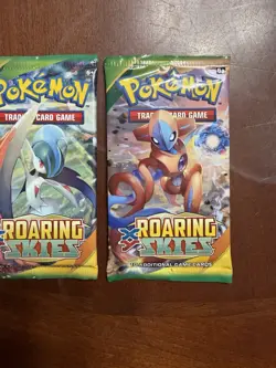 Pokemon TCG: XY- (2) Roaring Skies Booster Packs- NEW/FACTORY SEALED - Image 3