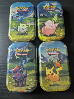 Ascended Heroes Mini Tin Factory Sealed English Pokemon TCG (Lot of 4) - Image 1