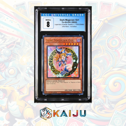Yu-Gi-Oh! Dark Magician Girl 2022 3 LDS3-EN082 Ultra Rare 1st Ed. CGC 8 - Image 1