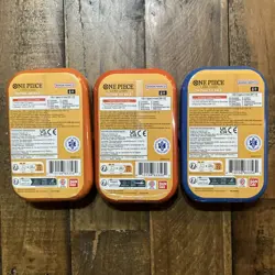 One Piece Tin Pack Set Vol 2 Set of 3 | TS-02 OP-13 | Factory Sealed | Bandai | - Image 2