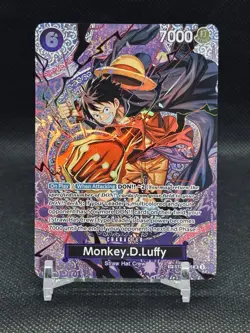 ONE PIECE OP-15 Adventure on KAMI's Island ST26-005 SP Monkey D. Luffy ENGLISH - Image 1