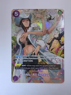 One Piece Ms. All Sunday SP OP04-064 OP-04 English Wings Of The Captain NM - Image 1