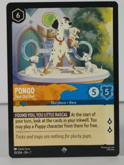 Pongo - Dear Old Dad - Archazia's Island - 29/204 - Singles - Lorcana TCG - Image 1