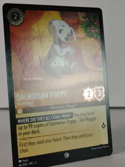 Dalmation Puppy - Tail Wagger - FOIL - Into the Inklands - LORCANA 4a/204 U Pick - Image 4