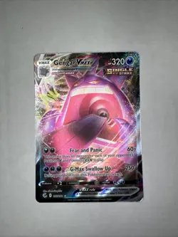 Pokemon TCG Gender Vmax 157/264 Holo Ultra Rare Card Near Mint - Image 1