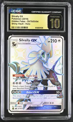 Pokemon Silvally GX SV79/SV94 Ultra Rare Hidden Fates - CGC 10 PRISTINE - Image 1