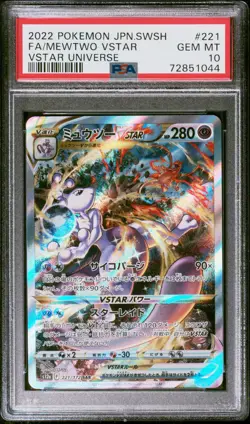 Mewtwo Vstar 221/172 Vstar Universe Pokemon Japanese PSA 10 - Image 1