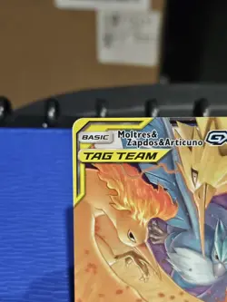 Moltres, Zapdos and Articuno GX/Rainbow Full Art Hidden Fates 69/68 & 44/68 NM/M - Image 2
