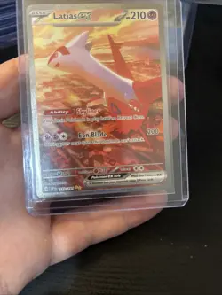 Pokemon Latias EX TCG Card Sir 239/191 Surging Sparks NM Condition - Image 4