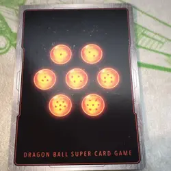 Bandai Dragon Ball Super Card Game Ultimate Force SSB Vegito SCR BT7-123 Foil B… - Image 2