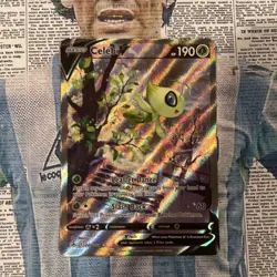 Pokemon Celebi V Full Art Ultra Rare Fusion Strike 245/264 Foil Card - Image 1