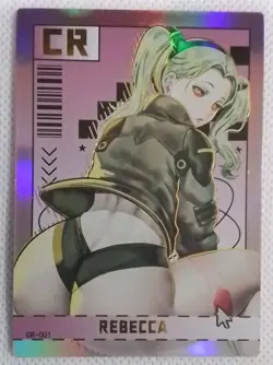 Rebecca CR Card Goddess Story Anime CCG Goddess Of Power - Image 1