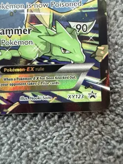 MP/LP Venusaur EX XY123 XY Holo Full Art Black Star Promo Pokemon Card - Image 4