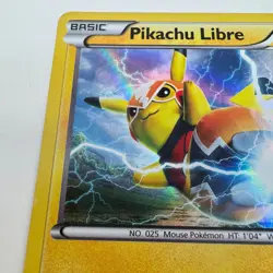 Pokemon TCG Pikachu Libre Suicine Trainer Kit Holo Card 30/30 MP/HP - Image 5