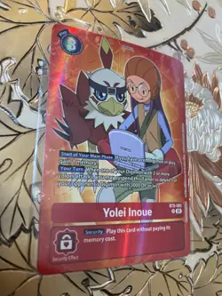 Digimon Card Game Single BT8-085 Yolei Inoue Full Art Art Movie The Beginning - Image 1