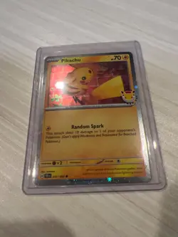 Pokemon TCG Pikachu Pokemon Day 2026 Promo - Image 1