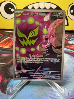 Cynthia's Spiritomb 244/217 Me: Ascended Heroes Holo Illustration Rare NM+ - Image 1