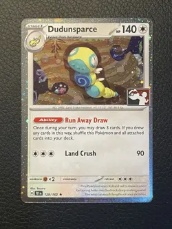 Dudunsparce 129/162 Prize Pack Series Cards Holo - Image 2