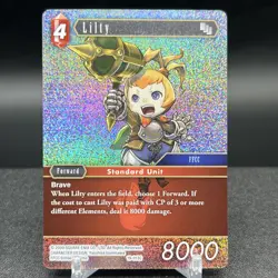 Lilty 19-013C Foil Final Fantasy Card - Image 1
