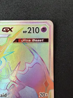 Pokemon Card Naganadel GX 134/131 SM Forbidden Light Secret Rare Near Mint - Image 4