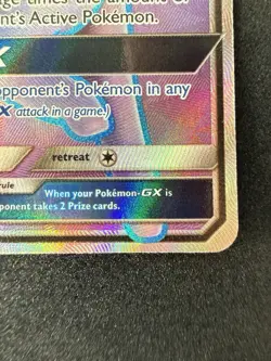 Pokemon TCG Espeon GX Full Art Ultra Rare Card Sun & Moon 140/149 - Image 3