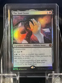 Marvel Magic: The Gathering The Soul Stone Legendary Artifact Holo Card M0066 - Image 3